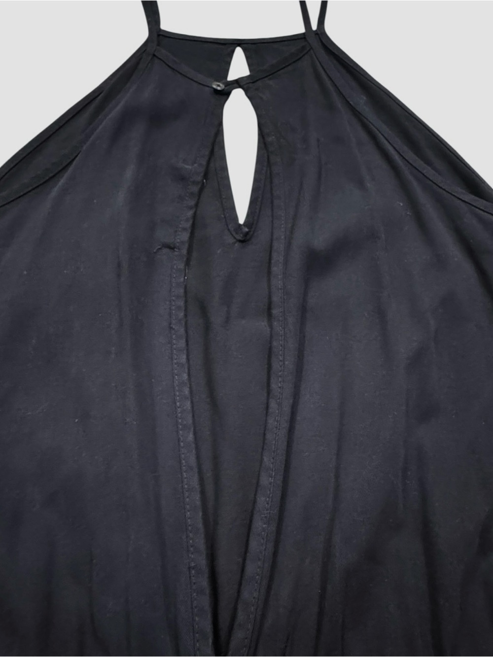 NEW! Project Social T Los Angeles Black Keyhole Romper - Size Small - Picture 4 of 9